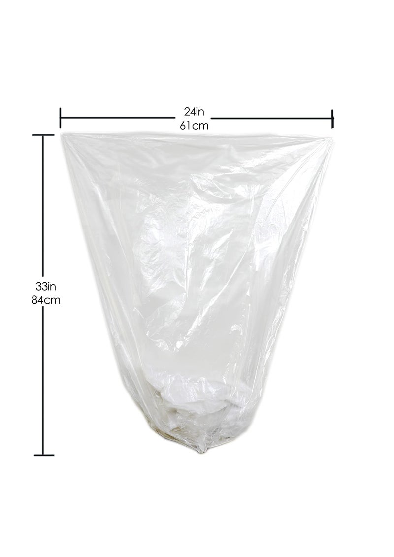 TYPLASTICS Trash Can Liners - Wholesale 1000 Count High Density Garbage Bags on Perforated Roll 10-15 Gallon 24" x 33" - Image 3